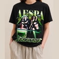 thumbnail image 4 of Aespas W-DA Whole Different Animal Graphic T-Shirt, Y2K Futuristic Fashion Graphic Tee, 4 of 8