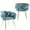 Blue, variant on Luxury Velvet Single Sofa Chair, Modern Dining Chair with Golden Metal Legs, Upholstered Dining Chairs, Accent Desk Chair for Dining Room, Kitchen, Vanity, Living Room(Grey,Set of 8)