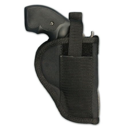 Barsony Right Hand Draw Outside the Waistband Gun Holster Size 3 Charter Arms Colt Ruger S&W Taurus small/medium .22 .38 .44 .357 (Best Ruger Mark Iii Holster)