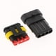 thumbnail image 4 of Enchufe de Conector Eléctrico Impermeable para Automóvil con Cable Marino AWG Paquete de 3, 4 of 9