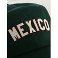 thumbnail image 2 of International World Sports Countries Baseball Hat Layered PVC Letters Strapback, 2 of 5
