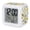 Yellow,White,Green, variant on Summer Floral Digital Alarm Clock for Bedrooms, Smart LED Alarm Clock with 7 Color Changing Night Light, Daisy Bee Wildflower Blossom Rustic Silent Wake Up Clocks for Sleep Study Cooking 3.2"x3.2"