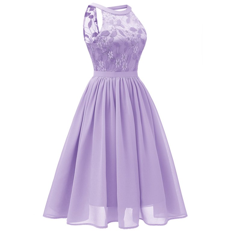 open lace back dress Purple Cotton Poplin Drop Shoulder Sleeves Knee Length Wrap Dress 64