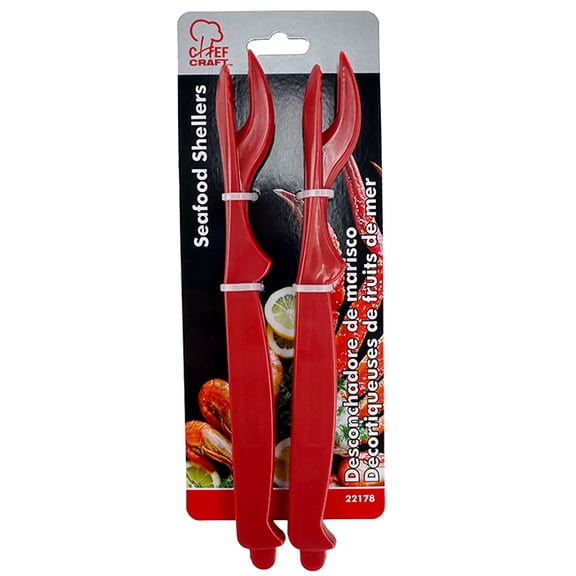 Chef Craft Plastic Seafood Shellers, 2 pk
