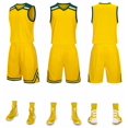 thumbnail image 2 of Basketball uniform set men's and women's Jersey printing vest children's training sports competition team uniform College student Jersey wholesale, 2 of 5