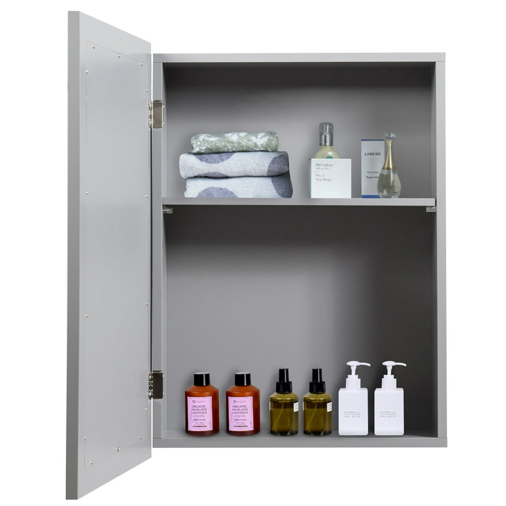 Topbuy Bathroom WallMounted Storage Organizer Medicine