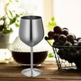 thumbnail image 4 of TERGAYEE Stainless Steel Wine Glass,Stainless Steel Wine Goblets,Shatterproof Metal wine Goblets for Outdoor,Picnic,Party,Gift Box,Wedding Goblets Glass, 4 of 5