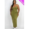 thumbnail image 5 of Plus Size Racer Back Maxi Dress, 5 of 10