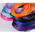 thumbnail image 5 of HOOUN 100pcs Mixed Color Wax Rope Necklace Pendants DIY String Rope Lobster Clasp-Lake Blue-2.0mm (thick), 5 of 9
