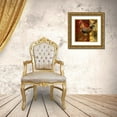 thumbnail image 3 of Art Licensing Studio 12x12 Gold Ornate Wood Framed with Double Matting Museum Art Print Titled - Belle Rooster I, 3 of 4