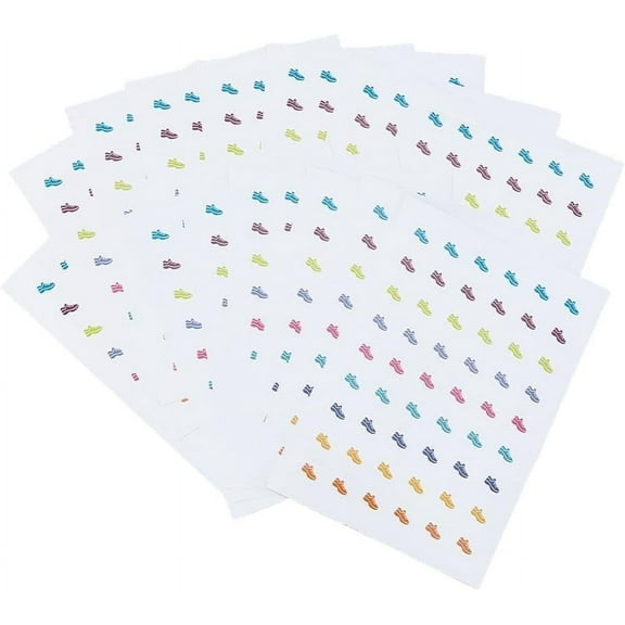 20Sheet 20 Sheeet Shoe Sneaker Stickers Planner Crafting Paper Stickers Running Paper Stickers Cute Aesthetic Sticker for Daily Calendar Waterproof Laptop Photo Albums