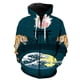 thumbnail image 3 of Sudadera con capucha y cremallera con estampado 3D de tigre chino para hombres y niños, ropa de calle, sudaderas de hip hop, sudaderas casuales divertidas de gran tamaño, 3 of 5
