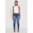 thumbnail image 2 of Women's WAX Whiskered Rolled Cuff Skinny Jeans, 2 of 5