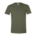 thumbnail image 5 of Gildan Men's Short Sleeve Crew T-Shirt - 100 Cotton, Military Green, Sizes S-3XL, Crafting Tee, 5 of 5