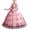 Hot Pink, variant on Zpanxa Girls' Dresses Girls' Long Sleeve Pink Lace Bodice Dress Bow Tiered Tulle Skirt Formal Holiday Flower Girl Gown