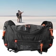 thumbnail image 1 of Large Crossbody Fanny Pack, Men Belt Bag Oxford Cloth Polyester Headphone Hole Design  for Outdoor, 1 of 8