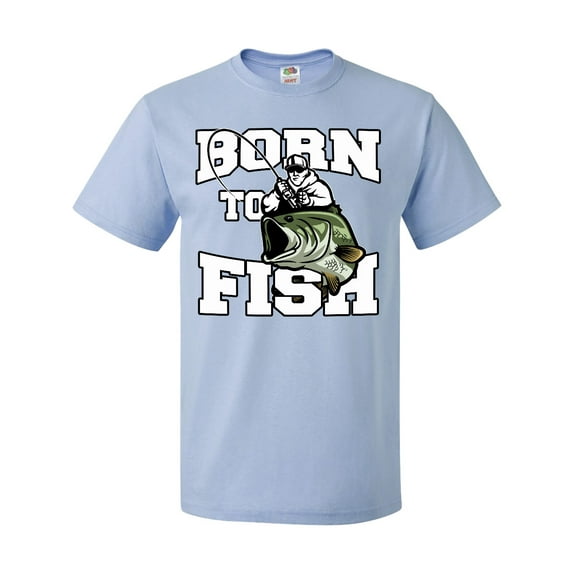 Inktastic Born to Fish T-Shirt