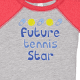 thumbnail image 4 of Inktastic Future Tennis Star Baby Boy Boys Baby Bodysuit, 4 of 5
