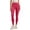 Hot Pink, variant on COMVALUE No Front Seam Leggings for Women Inseam, High Waisted Buttery Soft Yoga Pants Beige 3XL