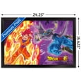 thumbnail image 3 of Dragon Ball: Super - Gods Battle Wall Poster, 14.725" x 22.375", Framed, 3 of 5