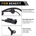 thumbnail image 3 of Unique Bargains ABS Wheel Speed Sensor ABS Sensor Anti-lock Braking System Sensor No.4670A823 for Mitsubishi Outlander 2010-2015 1 Pc Front Left, 3 of 6