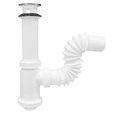 thumbnail image 1 of CESPOL FLEXIBLE C/CUBIERTA A.INOX BOTE CH. EXT.25CM P/LAVABO, 1 of 3