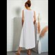 thumbnail image 4 of Vestido de Verano para Mujer 2025, Sin Mangas, Cuello en V, Informal, Escalonado, con Bolsillos 4XL, 4 of 7