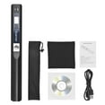 thumbnail image 2 of Dcenta Portable Handheld Wand Wireless Scanner A4 Size 900DPI JPG/PDF Formate LCD Display,Black, 2 of 7