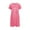 Hot Pink, variant on Women's Sleeveless Cami Nightgown - Solid Color Basic Style Luxurious Comfortable Sleep Wear