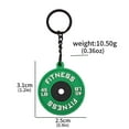 thumbnail image 2 of YANONELRY PVC Mini Barbell Plates Keychain -Kettlebells DlY Silicone Dumbbell Keyring -Gym Gifts for Gym Lovers Fitness Trainer Gift Backpack Jewelry, 2 of 7