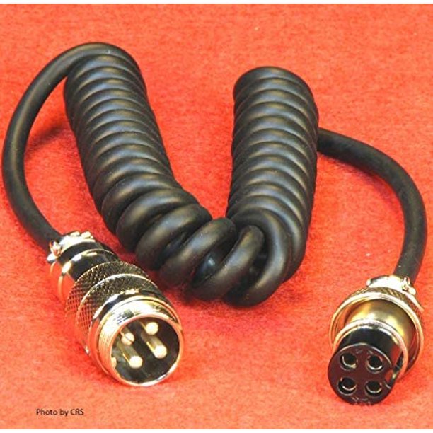 Workman EX4 4 Pin Microphone Extension Cord For Cobra/Uniden CB Plus