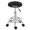 black, variant on Clearance!Round Stool with Lines Rotation Bar Stool Black