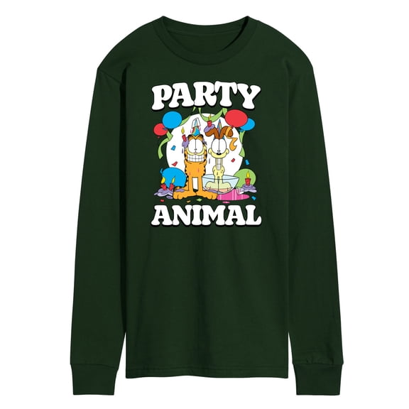 Garfield - Party Animal - Men's Long Sleeve T-Shirt