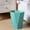 Green#3, variant on Plastic Trash Can with Press Ring | Lidless Slim Design for Kitchen, Bathroom & Bedroom | 11.6x9x6 inches | Blue, Yellow, Green, White | Space-Saving Waste Bin
