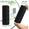 thumbnail image 7 of 5 Ports USB Hub for Xbox Series X|S, High Speed USB Hub Splitter Expansion Adapter for Xbox Series X|S Accessories, with 4 USB 2.0 Port + 1 Type C Port(Black), 7 of 7