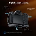 thumbnail image 3 of SmallRig R6 II Hawklock Camera Cage Kit for Canon R6 Mark II, Full Cage with Top Handle and Cable Clamp, Buit-in Cold Shoes and NATO Rails -5197, 3 of 8