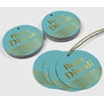 thumbnail image 4 of Inkdotpot 100 Pack Happy Diwali Favor Paper Tag Craft Real Gold Foil Hang Tag, 4 of 7