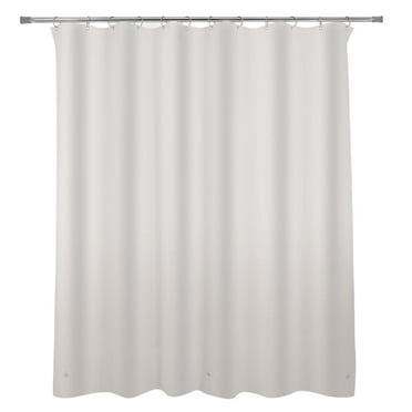 Mainstays Medium Weight PEVA Shower Liner, 70" x 71" - Gray