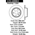 thumbnail image 3 of Disc Brake Rotor Fits select: 2006 ACURA 3.2TL, 2004-2005 ACURA TL, 3 of 4