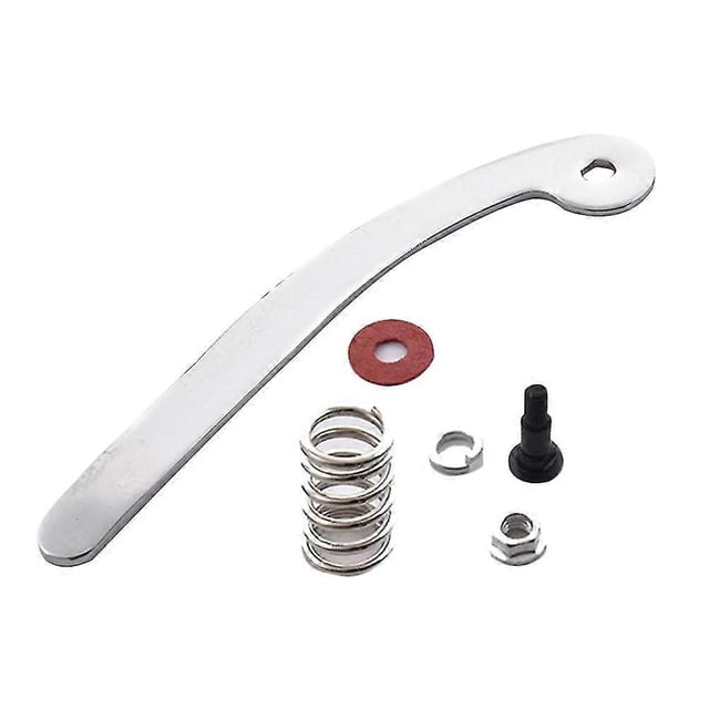 Repuesto de puente de vibrato y trémolo para guitarra, compatible con Bigsby (plata, accesorios de colores aleatorios) s202412242594