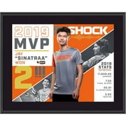 Sinatraa San Francisco Shock Fanatics Authentic 10.5" x 13" 2019 Overwatch League Most Valuable Player Sublimated Plaque