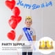 thumbnail image 5 of 4pcs Cumpleaños Crown Banner Banner Banner Set Fiesta de cumpleaños Accesorio para niños, 5 of 5