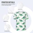 thumbnail image 5 of Rocae Sea Turtle for Breathable Men's Baseball T-Shirt Fashionable Casual Baseball Jersey, Moisture-wicking Sportswear, 5 of 9