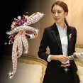 thumbnail image 5 of Broche de cristal de estilo vintage elegante para damas, niñas y damas., 5 of 5