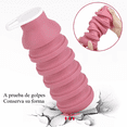 thumbnail image 2 of Botella Plegable Rosa 600ml de Silicona, Portátil y Ligera 151g, con Mosquetón, para Viaje y Uso Diario, Libre de BPA, 2 of 7