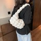 thumbnail image 5 of Bolso Mujer Acolchado Tote Ligero Puffer Suave Acolchado Hombro Blanco, 5 of 8