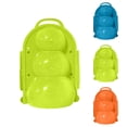 thumbnail image 4 of Snowman Snow Mold, 9 Inch Durable Winter Snow Form Maker, Quick Snowman Building Tool, Outdoor Winter Snow Play Play Sets for All Ages, Green 1 Pack, 4 of 4