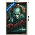 thumbnail image 3 of IT - Pennywise Derry Wall Poster, 22.375" x 34", Framed, 3 of 3