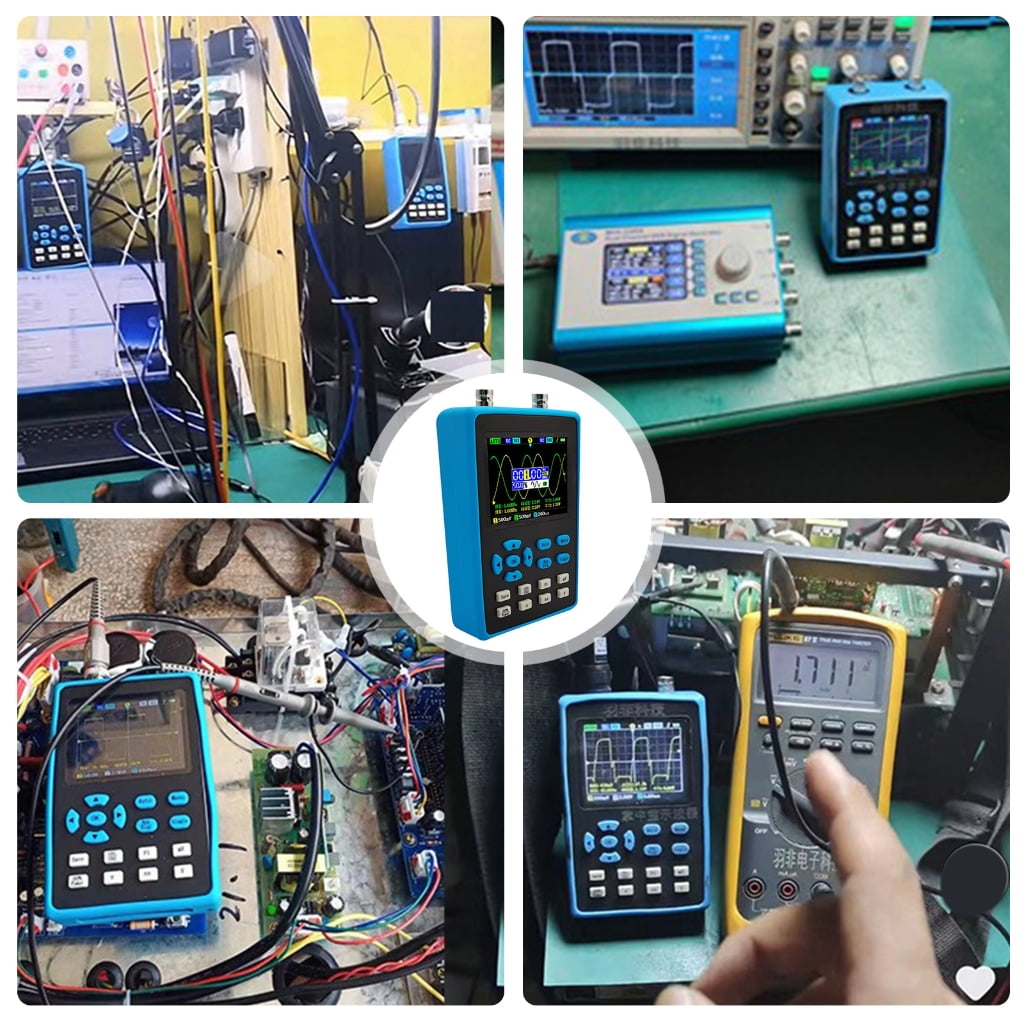 Digital Oscilloscope 120M Bandwidth 500MSa/s Sampling Rate Waveform Generator