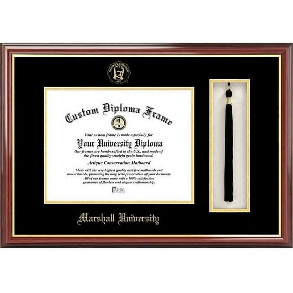 Marshall University 8.5" x 11" Tassel Box and Diploma Frame